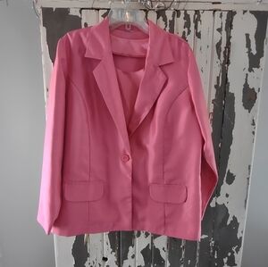 2 PC JACKET AND SHELL, SIZE 14